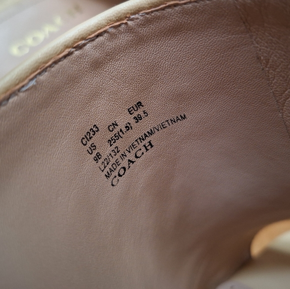 Coach Bobi Straw Platform Sandals - Picture 10 of 12